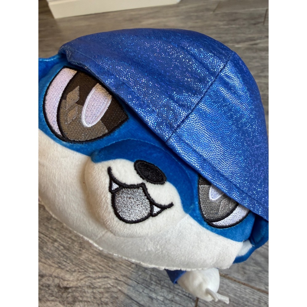 Aphmau MeeMeows Cat Plush 11" Blue Shimmer Hoodie Mystery Stuffed Animal Toy